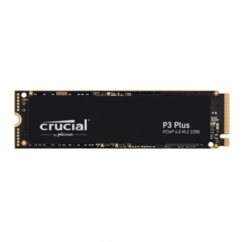 Dysk SSD Crucial P3 plus 500GB M.2 PCIe 3.0 NVMe 2280 (4700/1900MB/s)