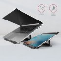 AXAGON STND-L Podstawa do laptopów aluminiowa 10-16", 4 regulowane kąty nachylenia