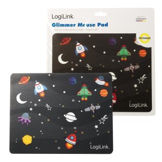Podkładka pod mysz LogiLink ID0148 motyw fluorescencyjny "Little Planet"