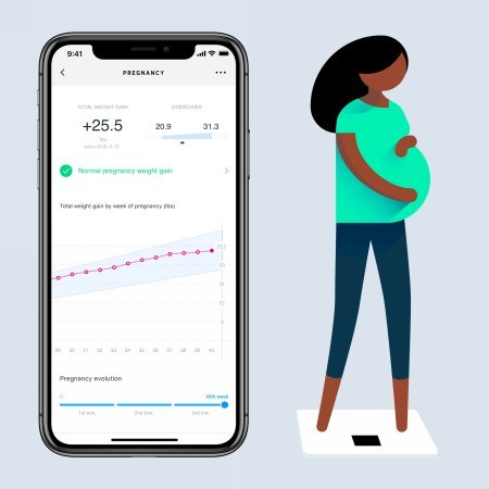 Withings Body + - waga z analizą składu masy ciała (white)