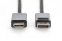 Digitus Kabel adapter DisplayPort - HDMI 4K 30Hz DP/HDMI M/M 1,8m