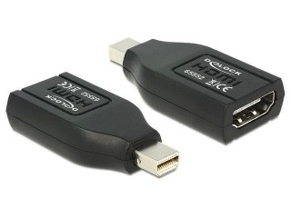 Adapter Delock DisplayPort MINI -> HDMI black