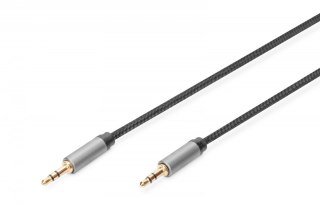 Digitus Kabel połączeniowy audio MiniJack Stereo Typ 3.5mm/3.5mm M/M nylon 3m