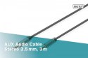 Digitus Kabel połączeniowy audio MiniJack Stereo Typ 3.5mm/3.5mm M/M nylon 3m