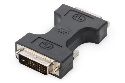 Adapter DIGITUS DVI-D DualLink WQXGA 30Hz Typ DVI-D (24+1)/DVI-I (24+5) M/Ż czarny