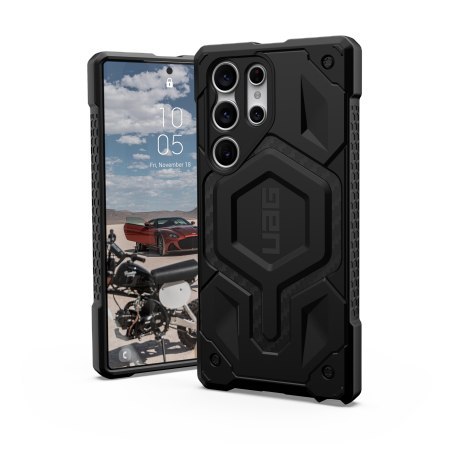 UAG Monarch Pro - obudowa ochronna do Samsung Galaxy S23 Ultra 5G z wbudowanym modułem magnetycznym (carbon fiber)