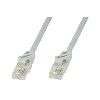 PatchCord Techly Cat.5e UTP CCA 1,5m szary