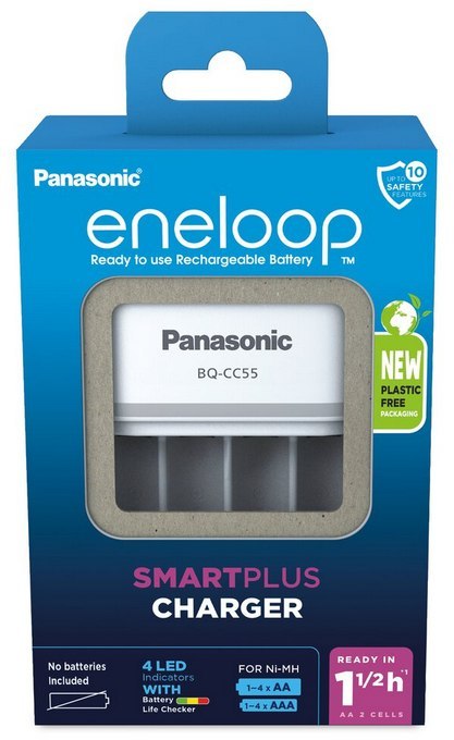 Ładowarka do akumulatorków Ni-MH Panasonic Eneloop BQ-CC55 EKO