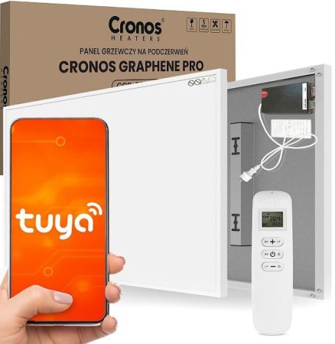 Panel grzewczy IR CRONOS Graphene PRO CGP-1100TWP White