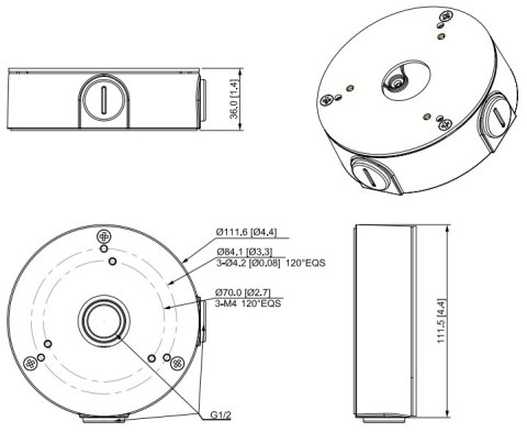 ADAPTER DAHUA PFA13G