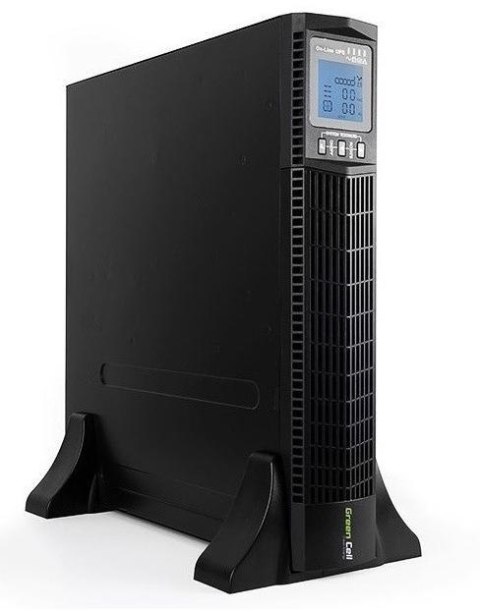 UPS ZASILACZ AWARYJNY Green Cell 2000VA 1800W RACK RTII Z WYŚWIETLACZEM LCD UPS14