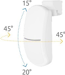 SATEL DUALNA CZUJKA RUCHU PIR+MW SLIM-DUAL-LUNA-PET