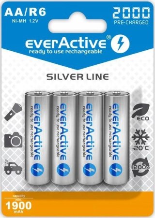 Akumulatorki R6 / AA Ni-MH everActive 2000mAh (box 4 szt.)