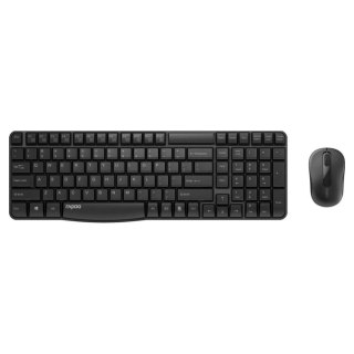 Zestaw bezprzewodowy klawiatura + mysz Rapoo X1800S US-I, czarny