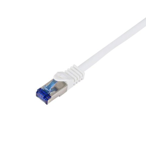 Patchcord LogiLink C6A031S Cat.6A S/FTP Ultraflex 1,0m biały