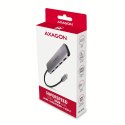 AXAGON HMC-HCR3A Wieloportowy hub 3x USB-A + HDMI + SD/microSD, USB-C 3.2 Gen1, 20cm USB-C kabel