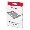 AXAGON RHD-125S Ramka metalowa do montażu 1x 2.5" HDD w pozycji 3.5", szary