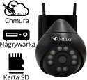 Kamera IP Orllo Z8 Pro WiFi Zewnętrzna Obrotowa Night Color 4MP