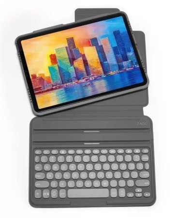 ZAGG Keyboard Pro Keys - obudowa z klawiaturą do iPad 12.9" Pro 3/4/5/6G (charcoal)