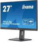 IIYAMA Monitor 27 cali XUB2792QSC-B5 IPS,QHD,USB-C,HDMI,DP,USB3.0,HAS(150mm)