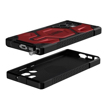 UAG Monarch Pro - obudowa ochronna do Samsung Galaxy S23 Ultra 5G z wbudowanym modułem magnetycznym (crimson) [mto]