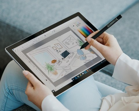 Wacom Bamboo Ink Plus - piórko do rysowania i szkicowania dedykowane dla Windows 10, 4096 poziomów nacisku, wykrywanie przechyle