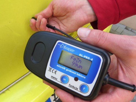 Miernik grubości lakieru Prodig-Tech GL-PRO-6-FAZ Fe-AL-Zn