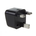 Maclean Adapter gniazdo EU na wtyk UK MCE154 Czarny