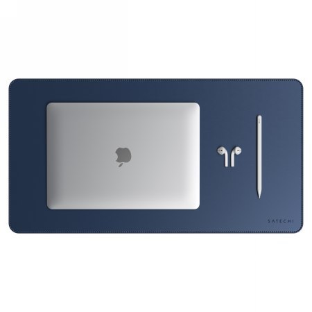 Satechi Eco Leather Desk - podkładka na biurko z eko skóry (blue) [SD]