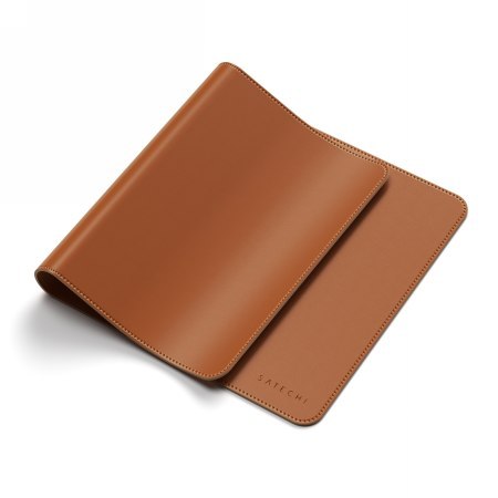 Satechi Eco Leather Desk - podkładka na biurko z eko skóry (brown) [SD]