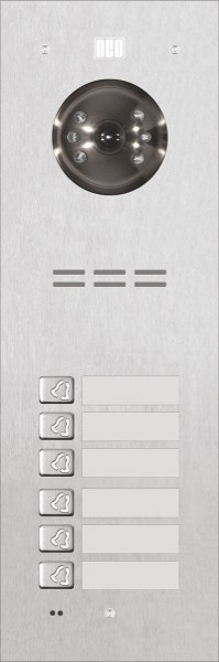 ACO FAM-PV-6NPACC Panel cyfrowy Familio PV z 6 przyciskami izamkiem szyfrowym, wbudowanym czytnikie