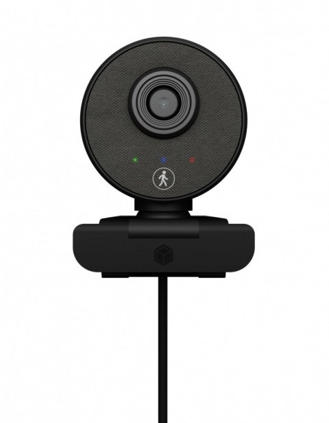 IcyBox Kamera internetowa IB-CAM501-HD FHD Webcam, 1080P, wbudowany mikrofon, Autofocus, wide view angle, Autotracking