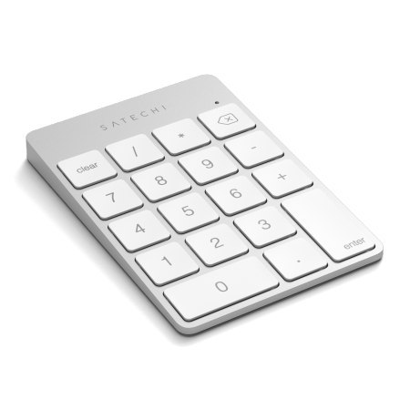 Satechi Slim Wireless Keypad - aluminiowa klawiatura numeryczna Bluetooth (silver)