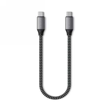 Satechi - kabel USB-C - USB-C 25cm 100W (space gray) [SD]