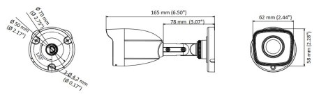 Kamera 4w1 Hilook by Hikvision kopułka 5MP TVICAM-T5M 2.8mm