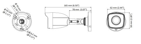 Kamera 4w1 Hilook by Hikvision kopułka 5MP TVICAM-T5M 2.8mm