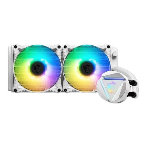 Chłodzenie wodne MSI MAG CORELIQUID 240R V2 WHITE ARGB 2x120mm