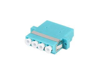 Adapter światłowodowy Lanberg MM LC/UPC QUAD OM3