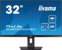 IIYAMA Monitor ProLite XUB3293UHSN 31.5 cala XUB3293UHSN-B5 IPS,4K,USB-C DOCK,KVM,SLIM,2x3W,RJ45