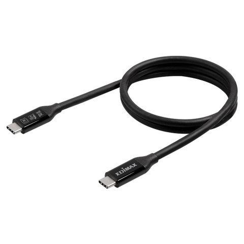 Kabel USB4/Thunderbolt 3 Edimax UC4-020TP 2m USB-C to USB-C czarny