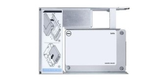 Dell Dysk 480GB SSD SATA Read Intensive ISE 6Gbps 512e 2.5in w/3.5in Brkt Cabled, CUS Kit