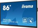 IIYAMA Monitor wielkoformatowy 85.6 cala TE8612MIS-B2AG INFRARED,40pkt,VA,4K,7H,WiFi