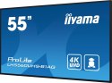 IIYAMA Monitor wielkoformatowy 55 cale LH5560UHS-B1AG matowy 24h/7 500(cd/m2) VA 3840 x 2160 UHD(4K) Android.11 Wifi CMS(iiSignage2)