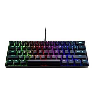 Klawiatura przewodowa SureFire KingPin M1 gamingowa 60% RGB QWERTY English