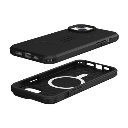 UAG Civilian Magsafe - obudowa ochronna do iPhone 15 Plus kompatybilna z MagSafe (black)