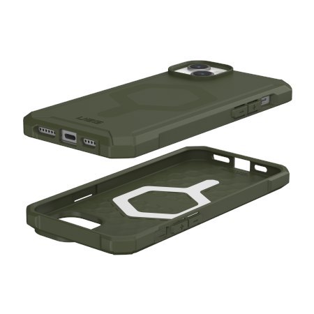 UAG Essential Armor Magsafe - obudowa ochronna do iPhone 15 Plus kompatybilna z MagSafe (olive)