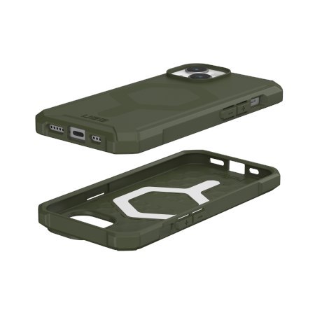 UAG Essential Armor Magsafe - obudowa ochronna do iPhone 15 kompatybilna z MagSafe (olive)