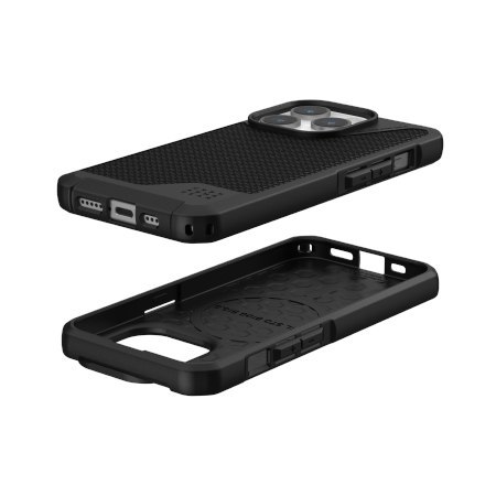 UAG Metropolis LT Magsafe - obudowa ochronna do iPhone 15 Pro kompatybilna z MagSafe (kevlar black)