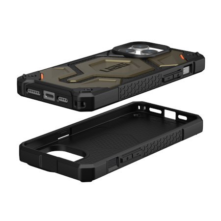 UAG Monarch Pro - obudowa ochronna do iPhone 15 Pro Max kompatybilna z MagSafe (kevlar element green)