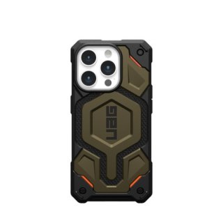 UAG Monarch Pro - obudowa ochronna do iPhone 15 Pro kompatybilna z MagSafe (kevlar element green) [mto]